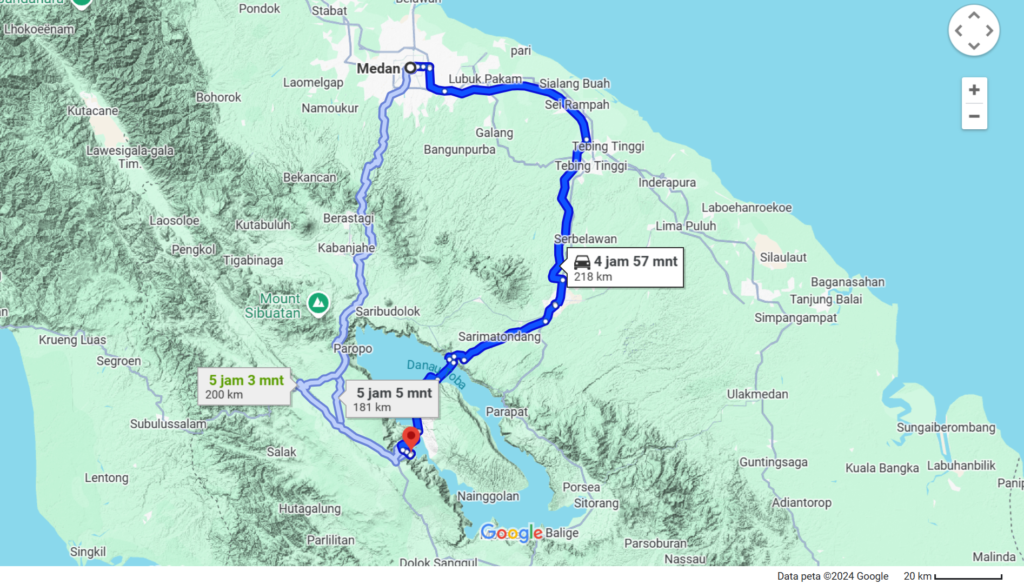 Map Bukit Sibeabea